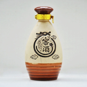 內蒙古窖酒白泥素燒陶瓷酒瓶