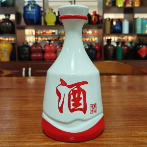 甘肅純糧珍品酒陶瓷酒瓶
