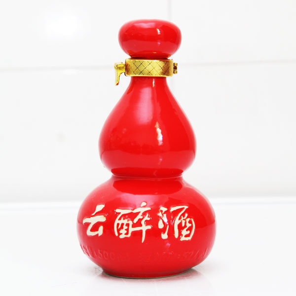 高檔陶瓷葫蘆酒瓶生產廠家